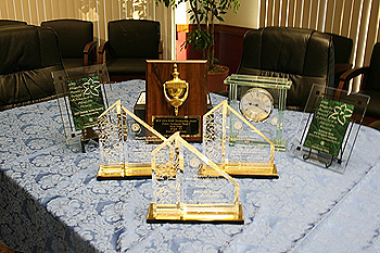 Awards received in recent years